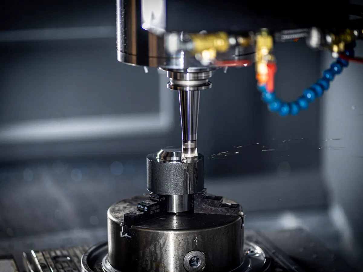 ראש כרסום של מכונת CNC